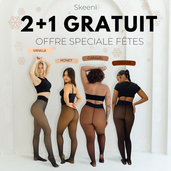 Skeeni - Collant polaire sculptant